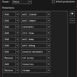 ConfuserEX GUI Settings
